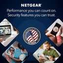 NETGEAR Nighthawk Tri-Band WiFi 7 Router (RS300) - Security Features, BE9300 Wireless Speed (up to 9.3Gbps) - Covers up to 2,500 sq. ft., 100 Devices - 2.5 Gig Internet Port