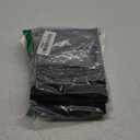 30 inch Kitchen Sink Splash Guard, Silicone Faucet Splash Guard, Large Size Silicone Sink Mat for Kitchen Bathroom, Faucet Handle Drip Catcher Tray (Black)