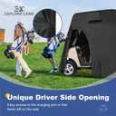 Explore Land Waterproof Golf Cart Cover Universal Fits for Most Brand 2 Passenger Car