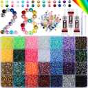 28 Colors Resin Jelly Gems Bedazzling Kit, 3mm Flatback Rhinestone Gems for Nail Art Crafts, with 3 Bottles B7000 Glue for Clothes, Shoes, Bedazzled DIY Jewelry Making Heavy Duty Weather Resistant