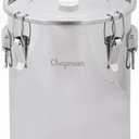 Stainless Steel Fermenter, 14 Gallon Total Capacity – Durable Wine, Beer, Mead, Kombucha Fermenter & Kettle, Ideal for 10 Gallon Batches – Fermentation Bucket & Jar for Home & Craft Brewers