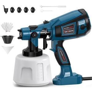 Paint Sprayer Tool 1000W High Power Electric Spray Paint Gun Easy to Clean for Furniture Cabinets House Painting