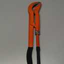 17-Inch Swedish Pipe Wrench, Heavy Duty Adjustable Plumbing Wrench with 45Angled Jaw for All Types of Nuts, Water Pipes