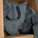 Kayfia 18PCS Modular Kids Play Couch, Kids Couch Building Fort for Playroom and Bedroom Furniture for Toddlers, Unlimited Creativity Sofa Convertible Play Fort (Grey)