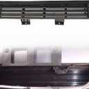 GXARTS Front Lower Grille Radiator Shutter Grille Assembly with Motor 62330-6CA0C 62330-6CA0A NI1206106 Fit For Nissan Altima SL SR SV 2.0L 2.5L 2019 2020 Air Shutter Active Grille Shutter Assembly