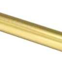 Brass Round Tube 18mm OD 1mm Wall Thickness 300mm Length Metal Seamless Straight Pipe Tubing H65 Copper Tubes Pipe For DIY Crafts (18mmx1mmx300mm)