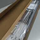 LazBlinds No Drill Cordless Cellular Shades, 30" W × 64" H, Dovy Grey
