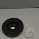 AISITIN 3.5W Solar Fountain Pump Upgraded 2025, Solar Water Fountain DIY Kit with 8 Nozzles & 3 Integrated Bracket & 9.8ft Cord for Garden, Bird Bath, Ponds, Fish Tank, Aquarium, Courtyard and Outdoor (Black)