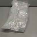 Ciaell 11 PCS Plastic Ribbed Glasses - 10 OZ Plastic Square Glasses with Stem - Disposable Champagne Cups for Parties & Weddings & Party & Christmas Gift & New Year