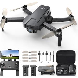 Holy Stone HS720S GPS Drone with Camera for Adults 4K Video, under 249g, 5G 2KM Tranmisson, Smart Fly, Follow Me, 2 Batteries 42-Min Flight Time, Auto Return, Beginner Friendly Mode