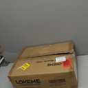 LOKEME Portable Closet, Portable Closets for Hanging Clothes with 3 Hanging Rods and 6 Storage Shelves and 4 Side Pockets, Black Wardrobe Closet Easy to Assemble and Strong and Stable