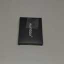 RUNBOX Wallet for Men Slim Rfid Leather 2 ID Window With Gift Box | Slim, Rfid, 2 ID Window, With Gift Box, Slim, Rfid (CF BLACK ATH)