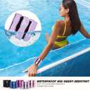 Wrist Ankle Weights for Women Men Kids, Leg Arm Wrist Weights Bangles 1lb*2 1.5lb*2 2lb*2Wearable Weights Pilates Weighted Bracelet for Strength Training Walking Swimming Exercises Yoga Physical Therapy (4lbs Pair (2lb each weight), Purple)