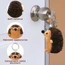 20 Pieces Mini Hedgehog Keychain Plush Bulk Stuffed Animal Keyring Charms Backpack Accessory Ring Bags Purse DIY Decor for Valentine's Day Gift Wedding Shower Birthday Christmas Party Favor