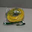 HUANCHAIN 12/3 Gauge Heavy Duty Outdoor Extension Cord 50 ft Waterproof with Lighted end, Flexible Cold-Resistant 3 Prong Electric Cord Outside, 15Amp 1875W 12AWG SJTW, Yellow, ETL
