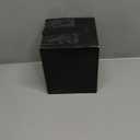 Matte Black Square Tissue Box Cover, Decorative Tissue Box Dispenser for Bathroom, Parlors, Office, Bedroom Dresser, Vanity Countertop, Nightstand, Car, and Desk
