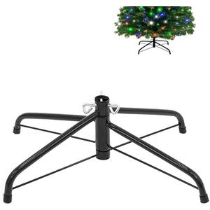 Christmas Tree Stand Universal Artificial Xmas Tree Base Replacement Holder forfor 3 Ft to 7 Ft Artificial Trees, Fits 0.5-1.25 Inch Tree Pole Christmas (16.3Inch)