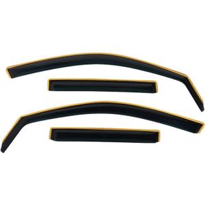 Side Window Deflectors Compatible for VW Volkswagen Tiguan 2012 2013 2014 2015 2016 Car Weathershield Weather Shield Sun Rain Guard Shield