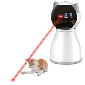 YVE LIFE Laser Cat Toys for Indoor Cats,The 4th Generation Real Random Trajectory Motion Activated Rechargeable Automatic Cat Laser Toy,Interactive Cat Toys for Bored Indoor Adult