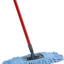 O-Cedar Dual-Action Microfiber Sweeper Dust Mop,Red
