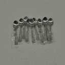 TrueCraftware- Set of 12 Stainless Steel Diamond Teaspoon- Stainless Steel Flatware Silverware Cutlery Kitchen Tableware for Home Restaurant for Stirring Coffee Dessert Cake Ice Cream Cappuccino (0)