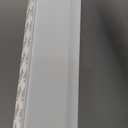 Blackout PVC Light Blocking Strips for Window Shades and Blinds - Blocks Light Along The Sides of Blackout Blinds,Side Tracks for Cordless Shades, Light Blocking Strips for Bedroom (White, 58",2Pcs)