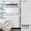 MVW7230HW0 MVW7232HW0 WTW7120HW0 WTW8127LC0 Washer Suspension Rods Fit for Maytag Whirlpool Washer MVW7230HC0 MVW7230HC1 MVW7230HW1 MVW7232HC0 MVW7232HC2 MVW7232HW1 MVW7232HW2 WTW6150PW0 WTW6157PB0