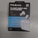 Skullcandy Mod Wireless Earbuds, Bluetooth Headphones, Up to 32 Hours Battery, Noise Isolating Fit, Sweat and Water Resistant, Microphone for iPhone Android - Light Grey/Blue