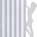 WILFA Extra Large Beach Towel - Oversized Mircofiber Beach Towel 40'' x 70'', XL Striped Lightweight Pool Towel, Big Cabana Swim Travel Towel for Adults Mens Women,Grey