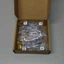 Ravinte Arch Cabinet Pulls Solid 10 Pack 3 Inch Polished Chrome Kitchen Cabinet Handles Flat Square Foot Curved Drawer Pulls Hardware for Kitchen Cabinet