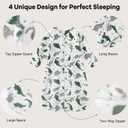 Fleece Baby Sleep Sack 18-24 Months Long Sleeve 2.0 Tog Baby Wearable Blanket with 2-Way Zipper Warm Sleeping Sack for Toddler Infant - XLarge Grey White Dinosaur
