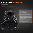 6.2L Intake Manifold Compatible with 2017-2019 Ford F-250 F-350 Replace# HC3Z-9424-G HC3Z-9424-E HC3Z9424E
