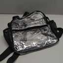Clear Backpack for Stadium Events Clear Backpack 12x12x6 with Front Pocket for Concert Sport Fashion Women Backpack Events Work Travel