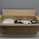 48 Inch Smart Ceiling Fans with Lights Remote Control,Dimmable LED Light,Outdoor Indoor Modern Ceiling Fan,Quiet DC Motor,WIFI Alexa App Workable,Matte White for Bedroom Living Room Patio