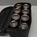 T3 - Volumizing Hot Rollers LUXE | Premium Hair Curler Set for Long Lasting Volume, Body & Shine | Set of 8-4 XL (1.75") & 4 Large (1.5)