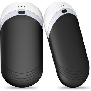 Hand Warmers Rechargeable [Equipped with Heat-conducting Silicone][Double-Sided Heating] [Shockproof] Suitable Skiing for Golf Hunting Hiking Outdoor Camping