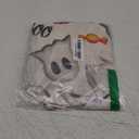 Horaldaily Halloween Tablecloth 60x60 Inch Round, Ghost Pumpkin Candy Washable Seasonal Table Cover for Party Picnic Dinner Decor (Beige)