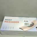 Lower Back Massager with Heat, Back Stretcher for Lower Back Pain Relief and Decompression, Spine-Smoothing Quadruple Fusion Back Massager, Lumbar Traction Device with Rocking Stretch & Height Adjust