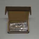 Ravinte Hardware 5 Pack 5 Inch Brushed Nickel & Gold Cabinet Pulls Handles Kitchen Cabinet Hardware Dresser Cupboard Handles Drawer Pulls 3 Inch CC