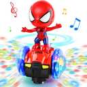 Toys for Boys Age 1 2 3 4 5,Dancing Robot Sensory Toy Car with Colorful Flashing Lights & Music, Interactive Learning Light up Toys for Kids 3-5,Christmas Birthday Gifts for Toddler Boys Girls