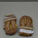 QUMY Dog Shoes for Large Dogs, Medium Dog Boots & Paw Protectors for Winter Snowy Day, Summer Hot Pavement, Water-Resistant in Rainy Weather, Outdoor Walking, Indoor Hardfloors Skid-Resistant Sole (Size 6: 2.6''x3.0''(W*L) (Pack of 4))