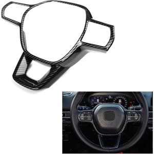 Thenice for 11th Gen Civic Accessories Interior Decoration fTrims Compatible with Honda Civic 2022-2026, CR-V/HR-V/Accord 2023-2026 -Carbon Fiber Grain