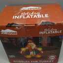 Joiedomi 6 FT Thanksgiving Inflatable Turkey Decorations, LED Light Up Turkey with Pilgrim Hat, Blow Up Decor for Thanksgiving Outdoor Decorations, Halloween Inflatable for Yard Garden