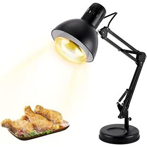 YMJOINMX Food Heat Lamp with 250w Bulb for Food Home Kitchen Food Heating Lamp Warmer