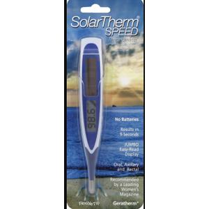 SolarTherm Speed Solar Powered Digital Thermometer