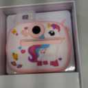 Kids Camera Instant Print, Kids Digital Camera with Photo Printing, Print Paper & 32GB Card, Kids Print Camera Birthday Gifts for Girls Boys 3 4 5 6 7 8 9 10 Year Old (Pink Unicorn)