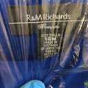 R&M Richards Elegant Sheath Dress W/Chiffon Butterfly Sleeves & Rhinestone Trim. Size 14 W