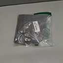 Amazon Essentials Women's Soft Cotton Knot Front Cropped Yoga Gray, L