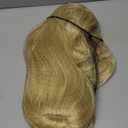 Blonde Wig with Bangs for Women  Long Straight Heat Resistant Synthetic Wig for Daily Use, Party, Halloween, Cosplay  24 Inch Blonde Wig for Girls