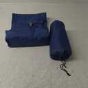 Camping Sleeping Pad, Ultralight Camping Mat with Pillow, Built-in Foot Pump Inflatable Sleeping Pads Compact for Camping Backpacking Hiking Traveling Tent,Single,Green